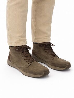 Size 12 Reef Men’s Rover Hi Boot WT Leather Ankle Boots Casual Hiking